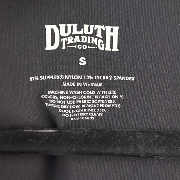 Duluth Trading Black Short Sleeve Dress - Picture 3 of 4